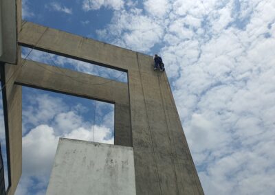 JB Skyloft Condo, Replacing Lightning Rod to No-Man’s Access Point